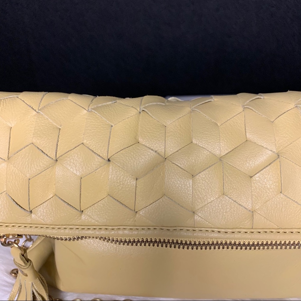 Leather Woven Crossbody - Picture 5 of 15